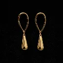 Minimal Teardrop Earrings – Anti Tarnish