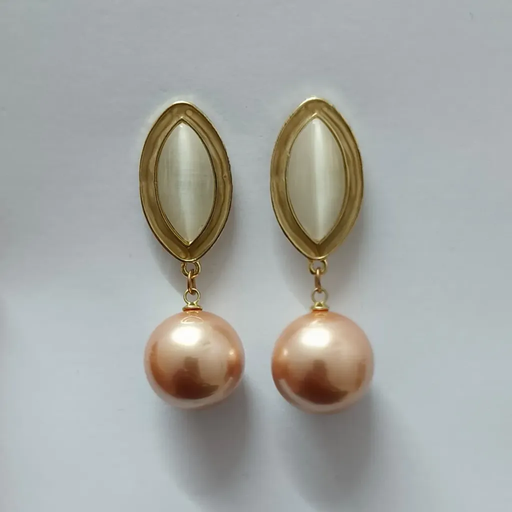 Pearl Drop Earrings – Anti Tarnish