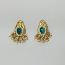 Kashmiri Pearl Drop Studs