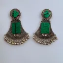 Oxidised Statement Earrings