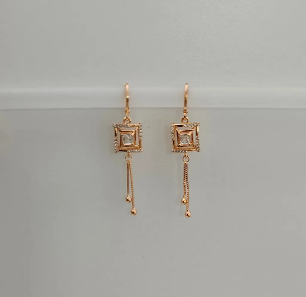 [EDCRG004] Modern Geometric Drop Earrings