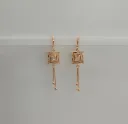 Modern Geometric Drop Earrings