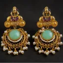 Kashmiri Monalisa Earrings