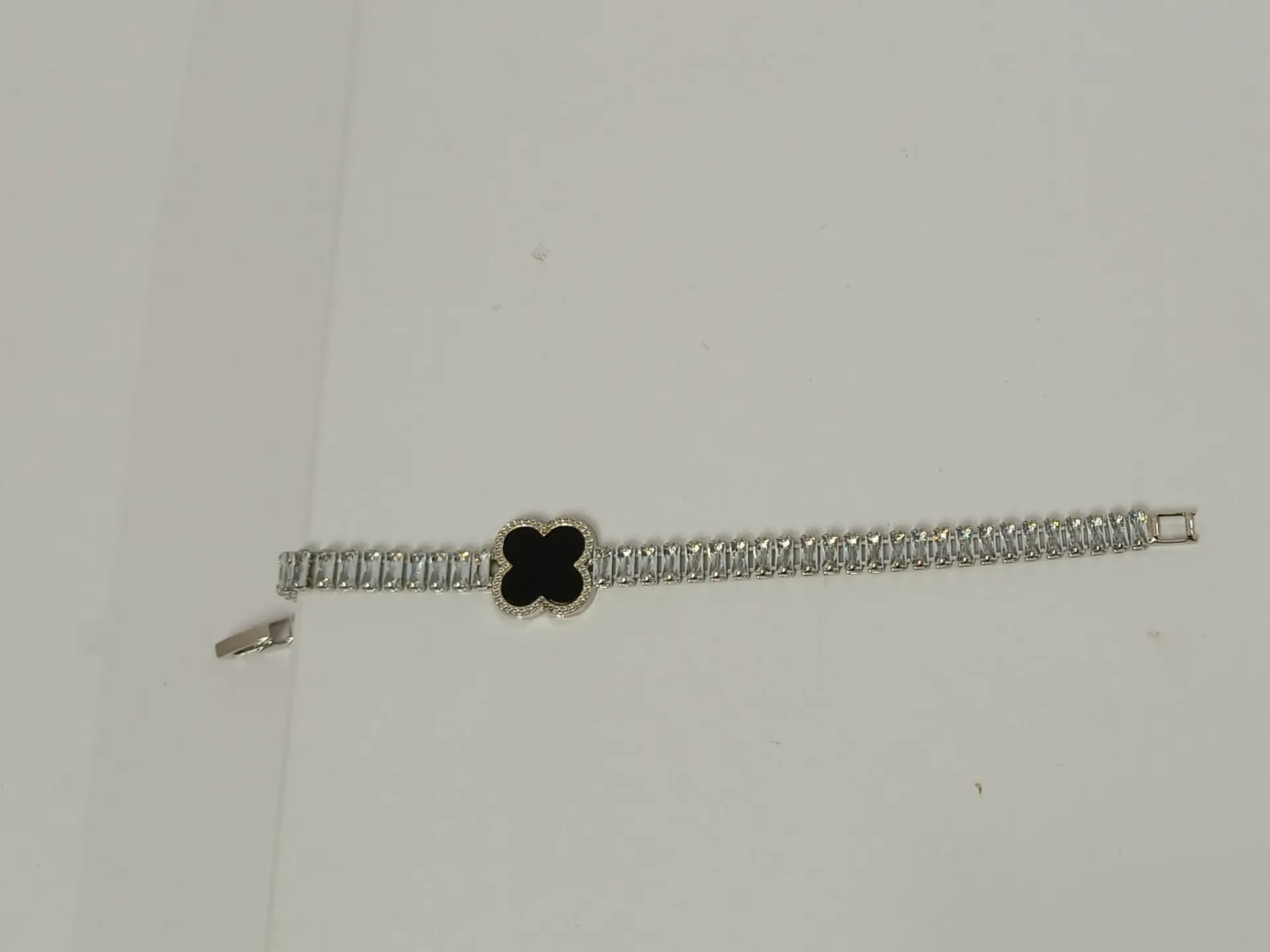 Black Clover Chain Bracelet