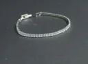 Sleek Line Tennis Chain Bracelet