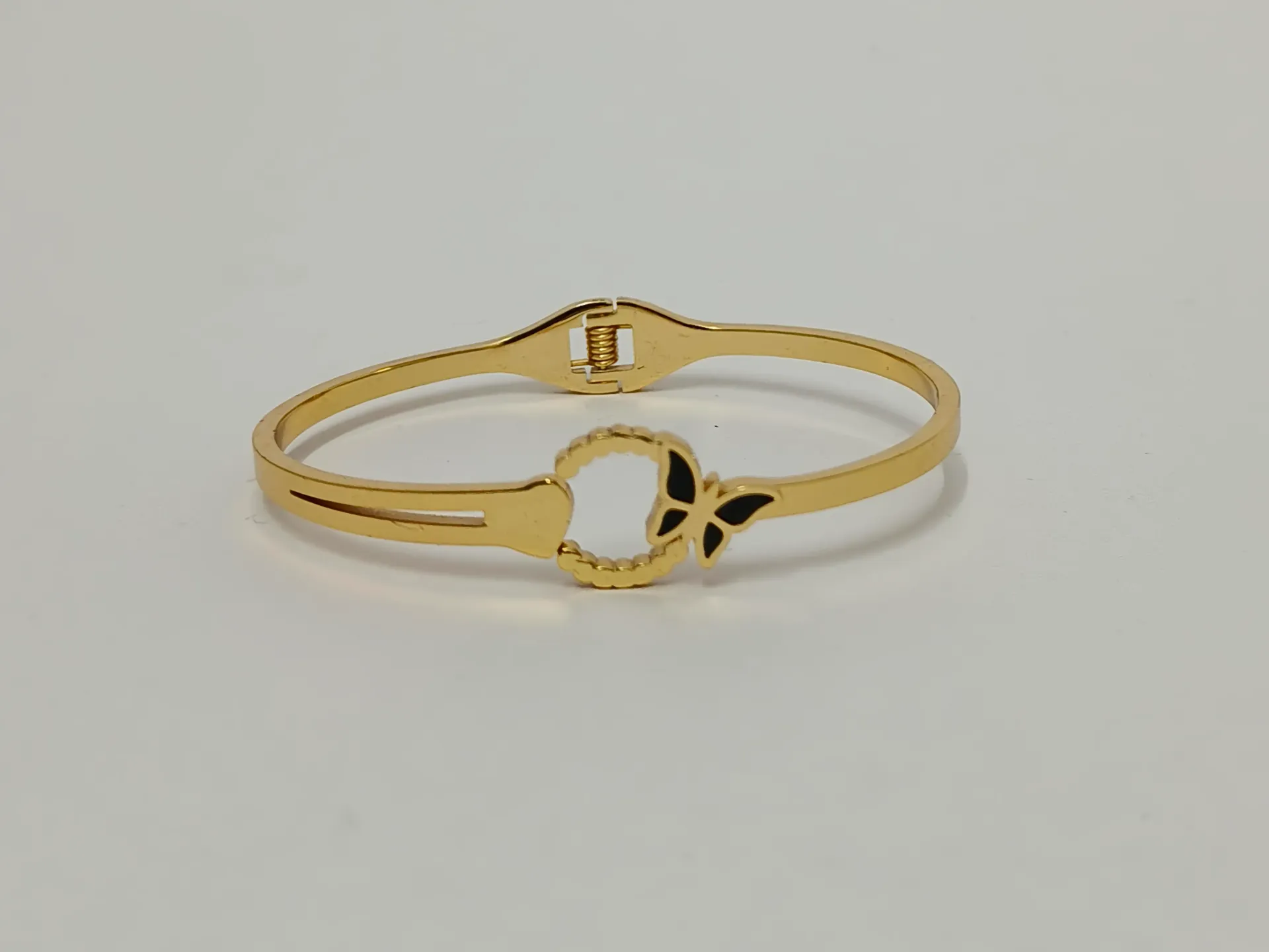 Butterfly Accent Anti Tarnish Bracelet